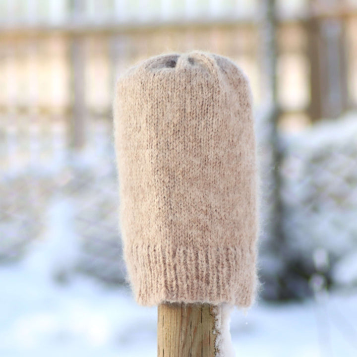 Thinner hat with alpaca wool