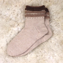 Load image into Gallery viewer, 100% alpaca wool socks (hand knitted)
