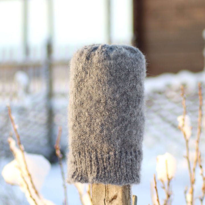 Thinner hat with alpaca wool