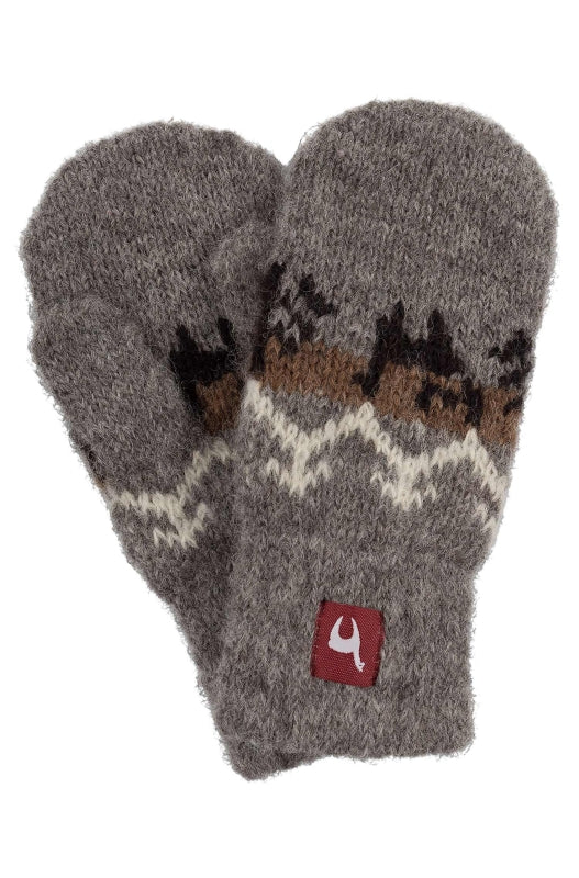 Alpaca wool children’s mittens
