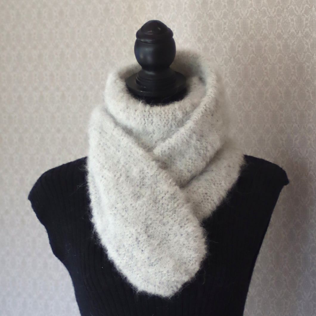 Soft scarf with alpaca wool