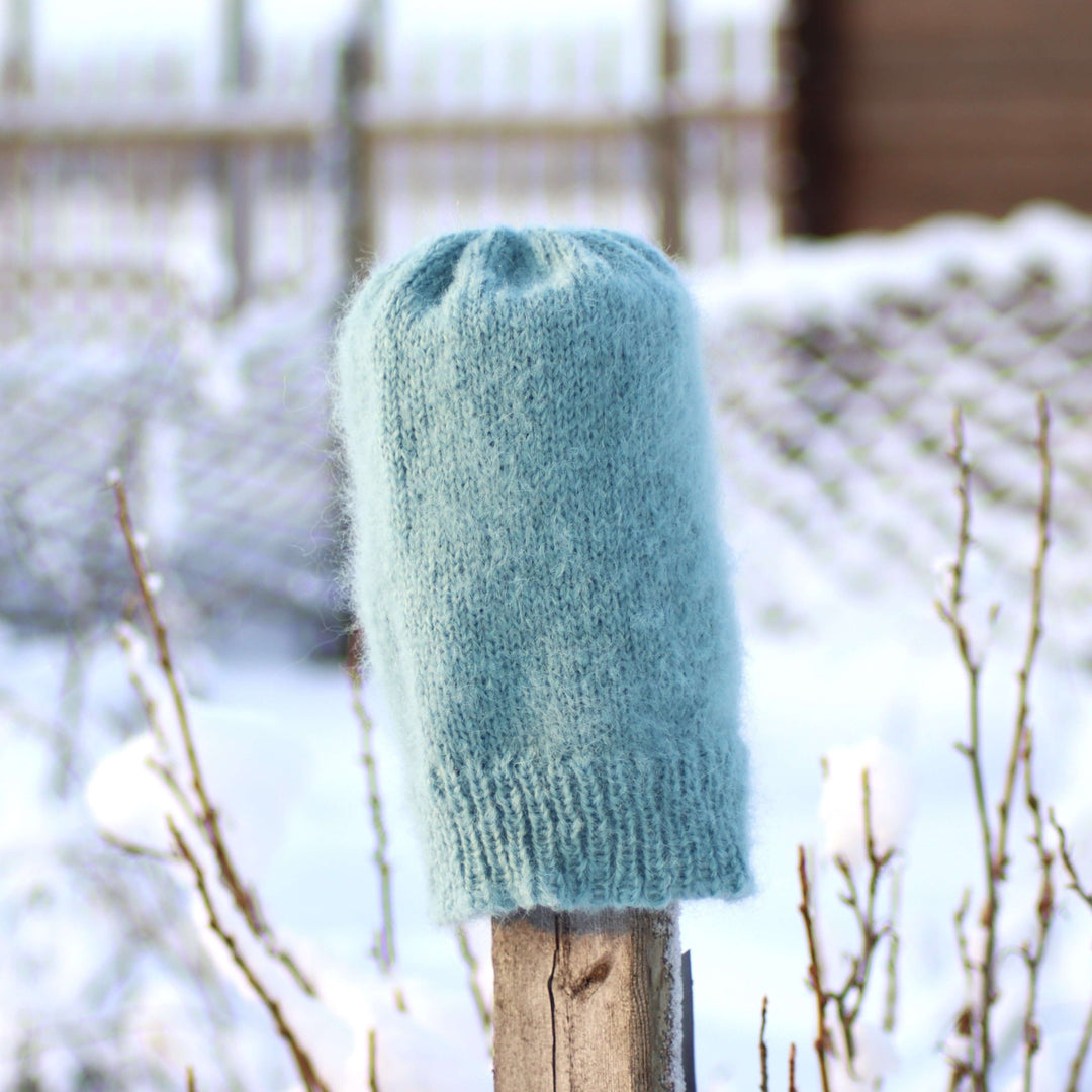 Thinner hat with alpaca wool