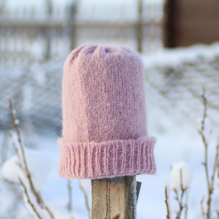 Thinner hat with alpaca wool