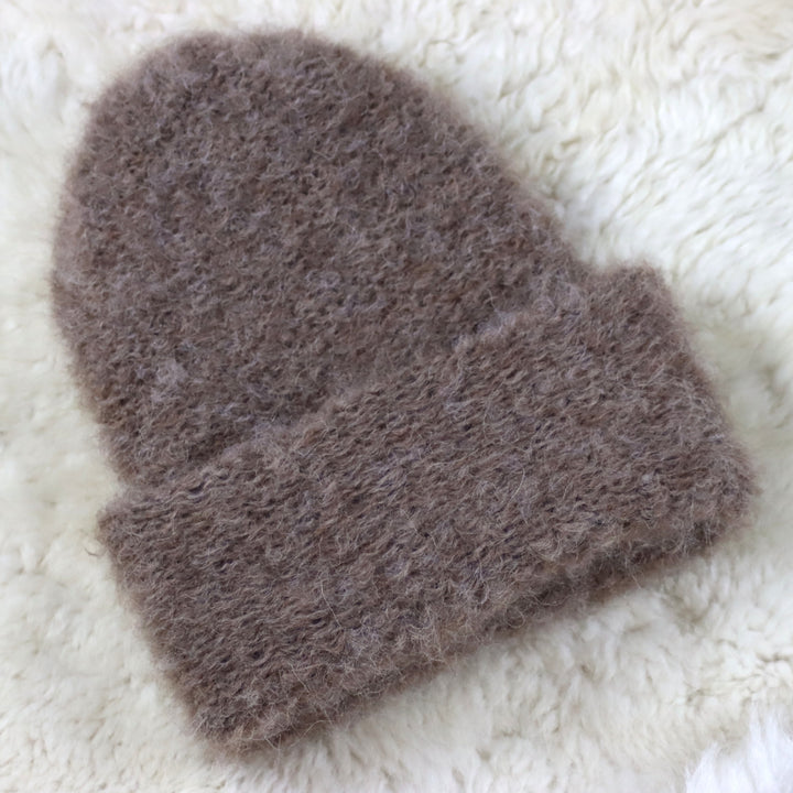 Keeratava äärega karvane müts - Puffy