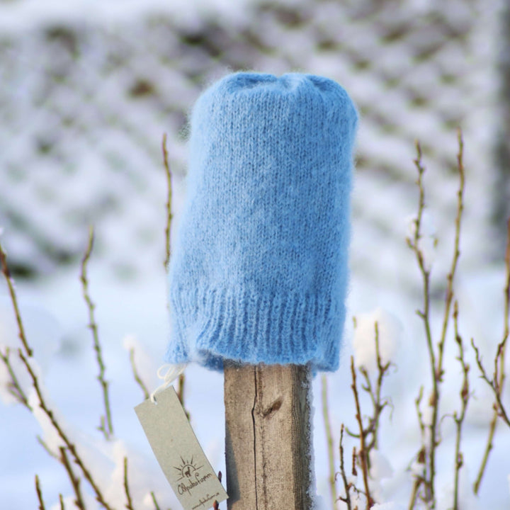 Thinner hat with alpaca wool