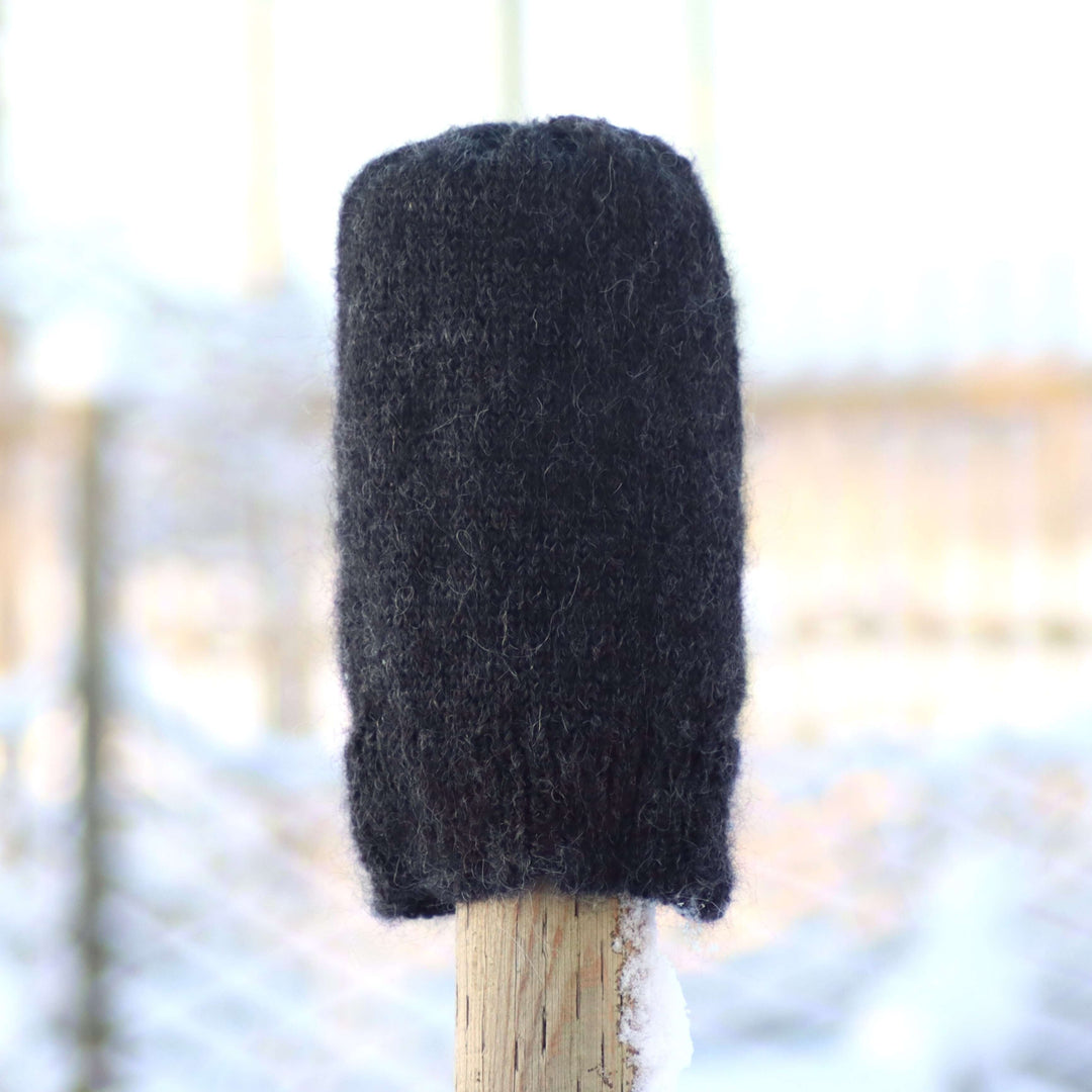 Thinner hat with alpaca wool