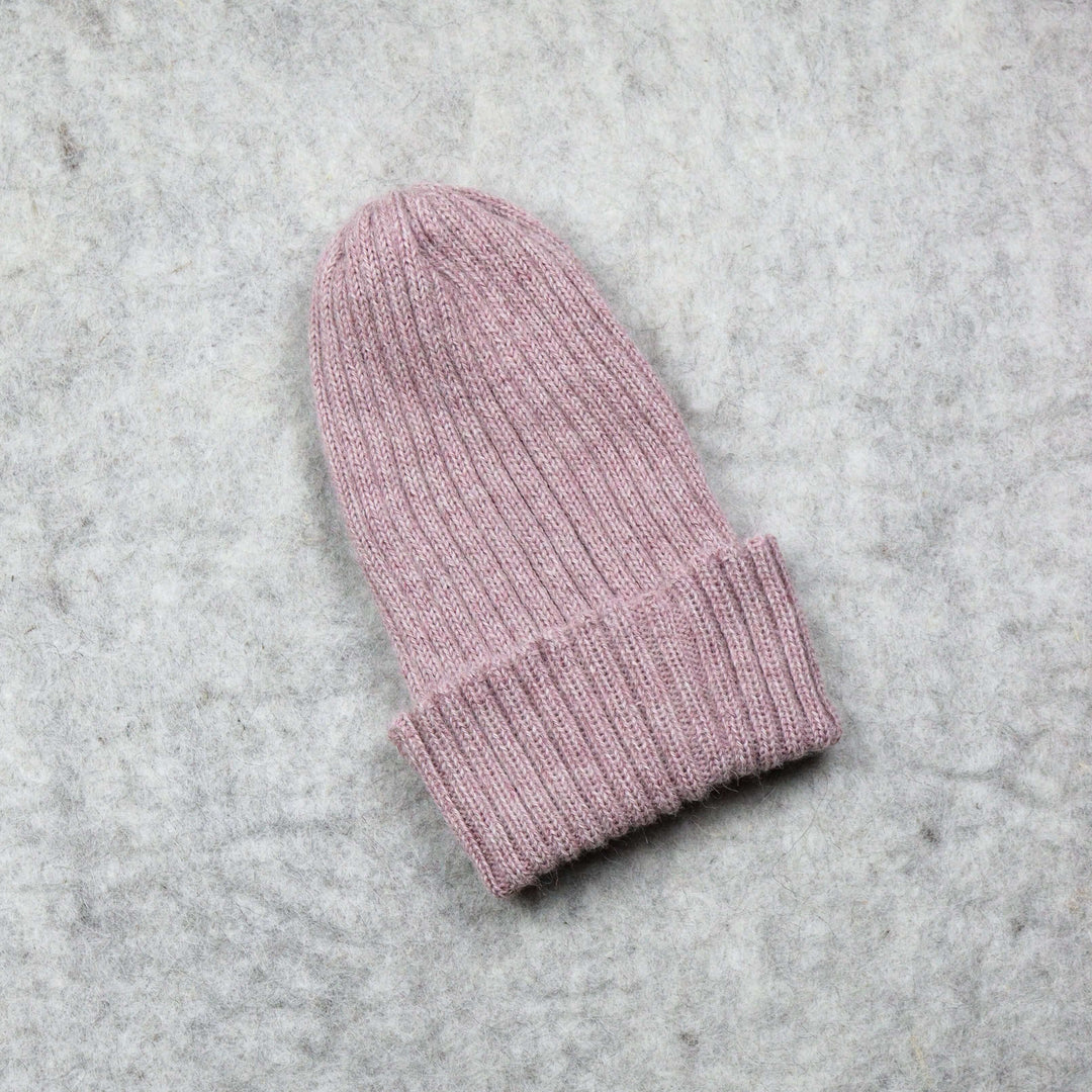 Ribbed knit hat
