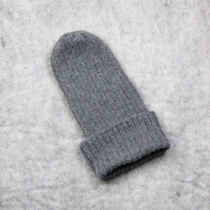 Ribbed knit hat