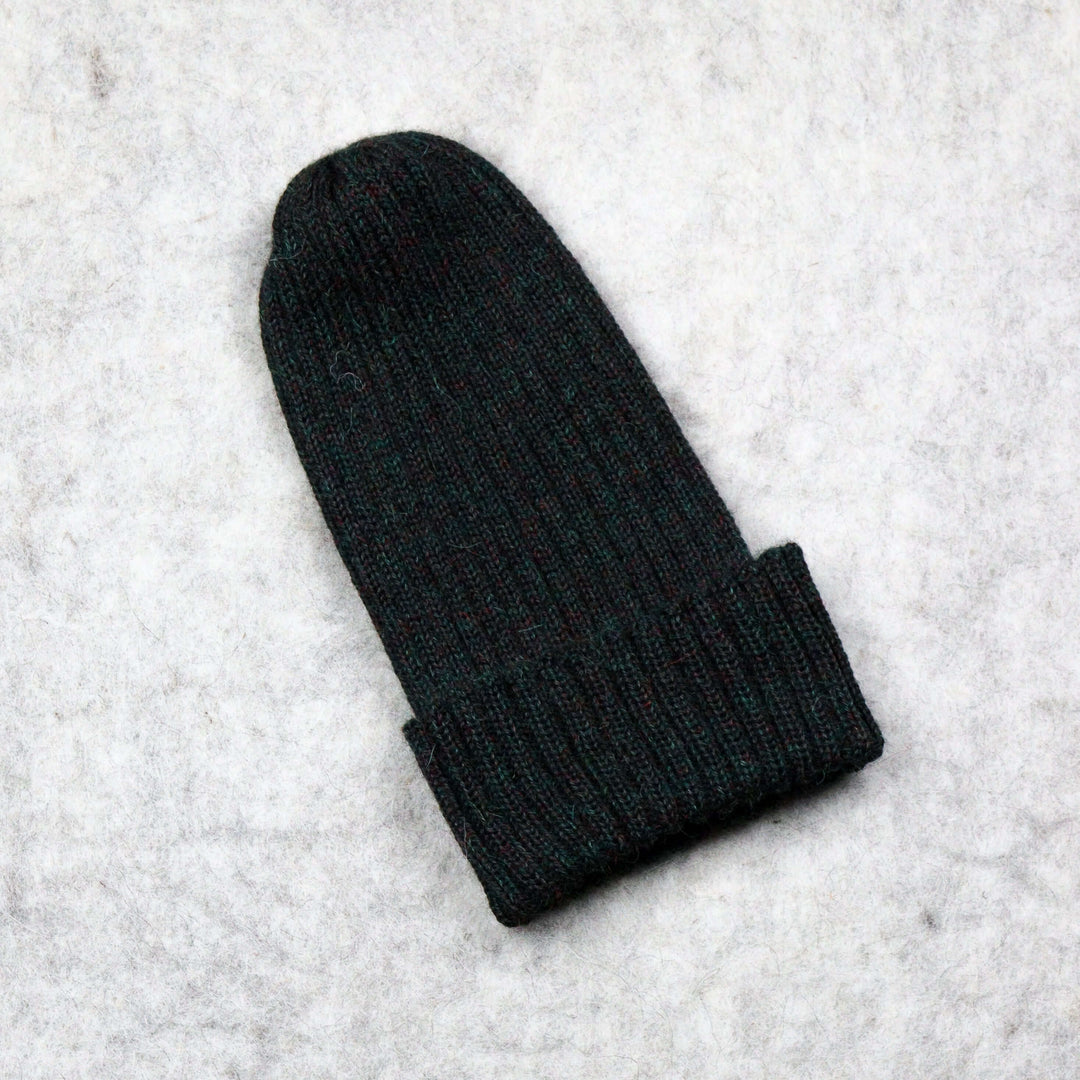 Ribbed knit hat