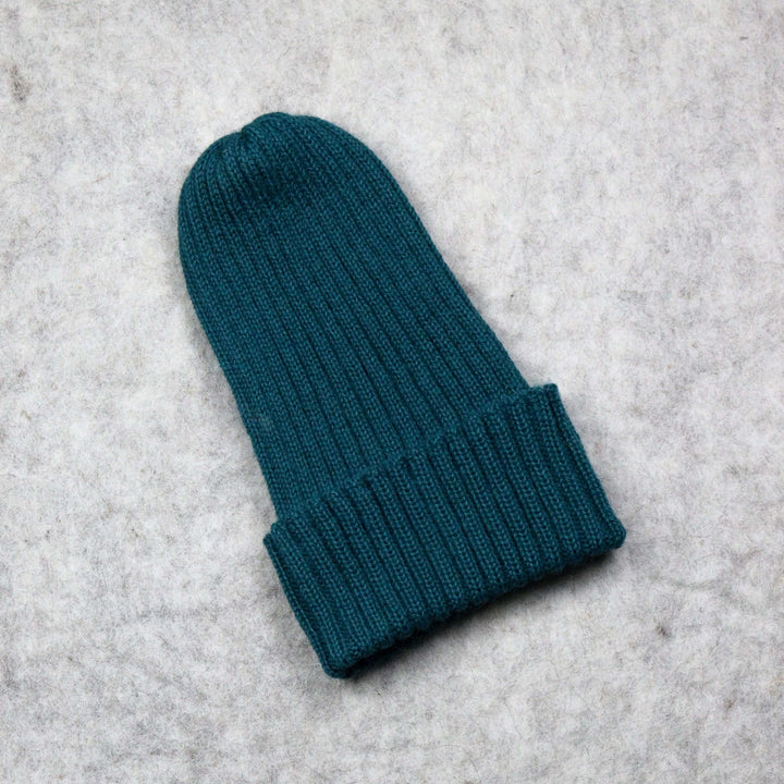 Ribbed knit hat