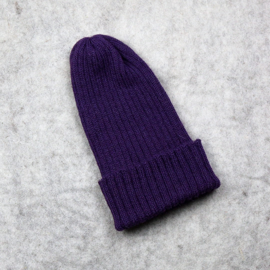 Ribbed knit hat