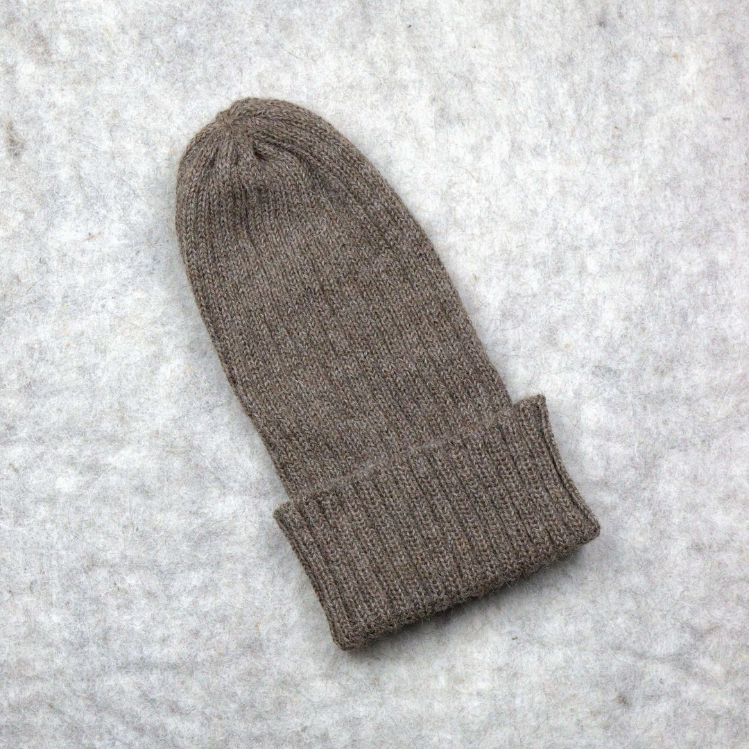 Ribbed knit hat