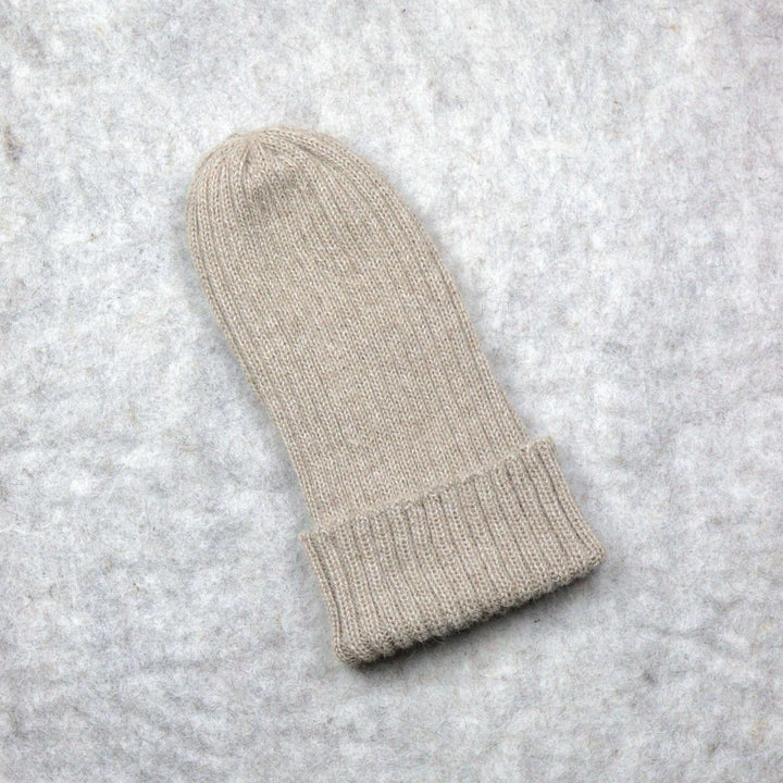 Ribbed knit hat