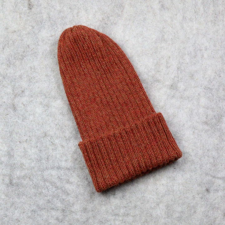 Ribbed knit hat