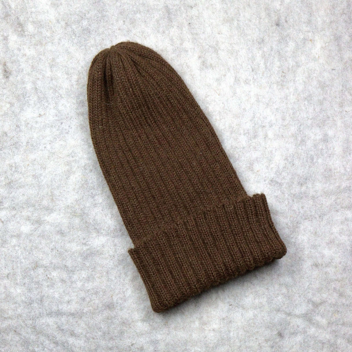 Ribbed knit hat