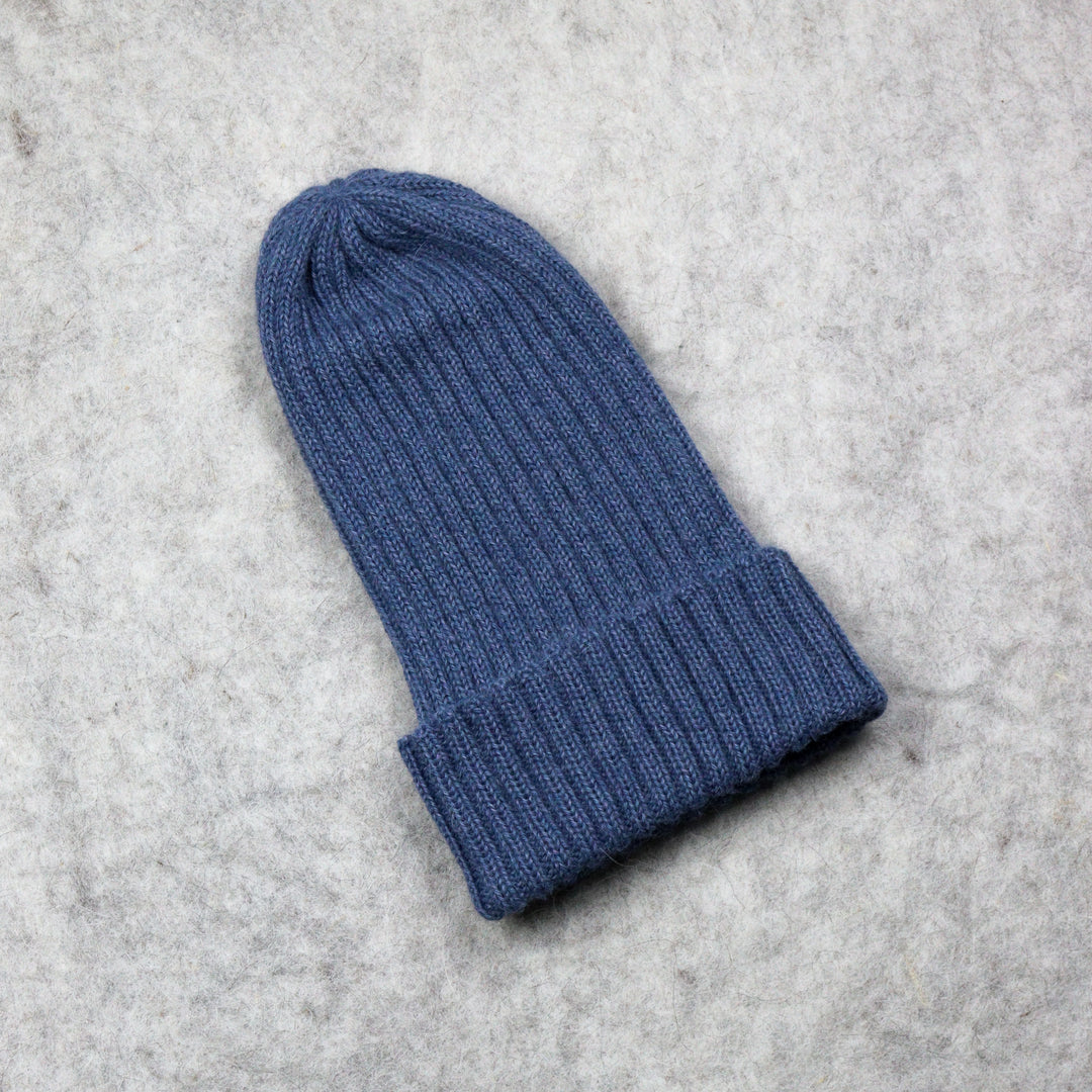 Ribbed knit hat