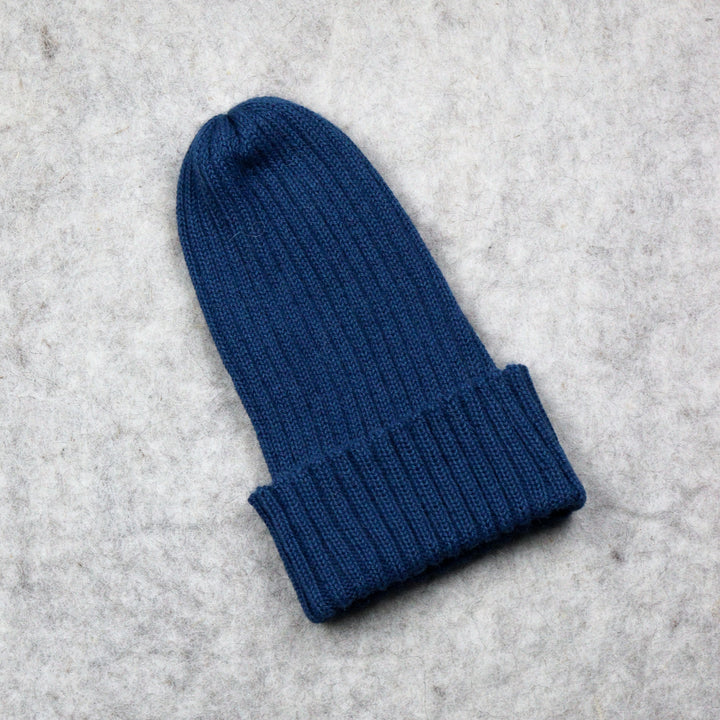Ribbed knit hat