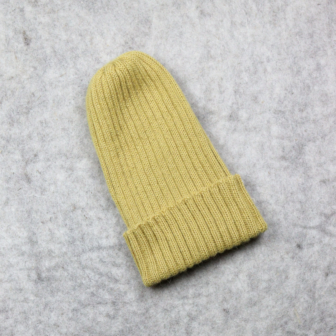Ribbed knit hat