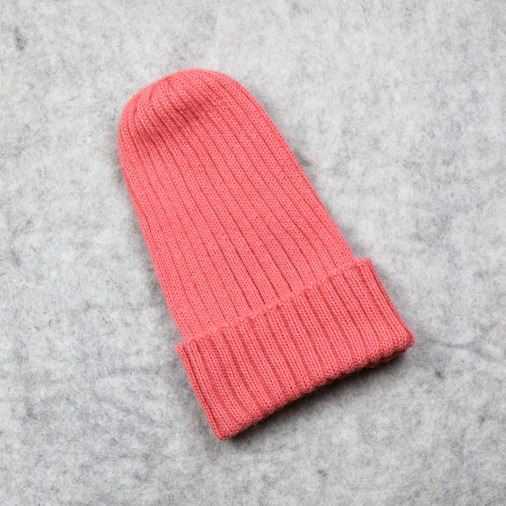 Ribbed knit hat