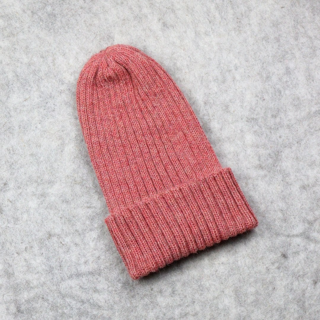 Ribbed knit hat