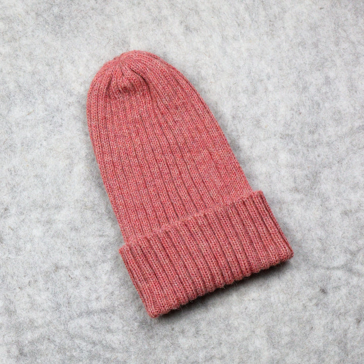 Ribbed knit hat