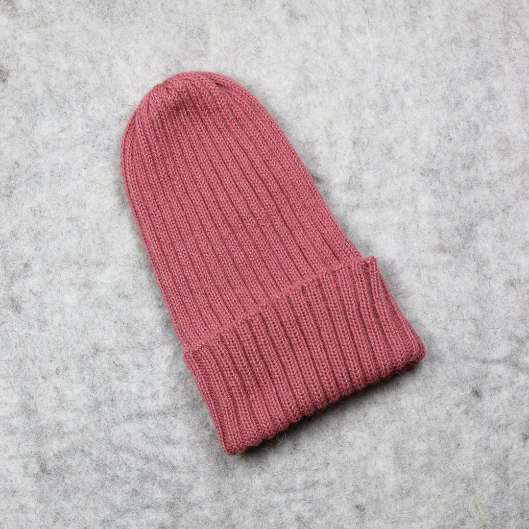 Ribbed knit hat