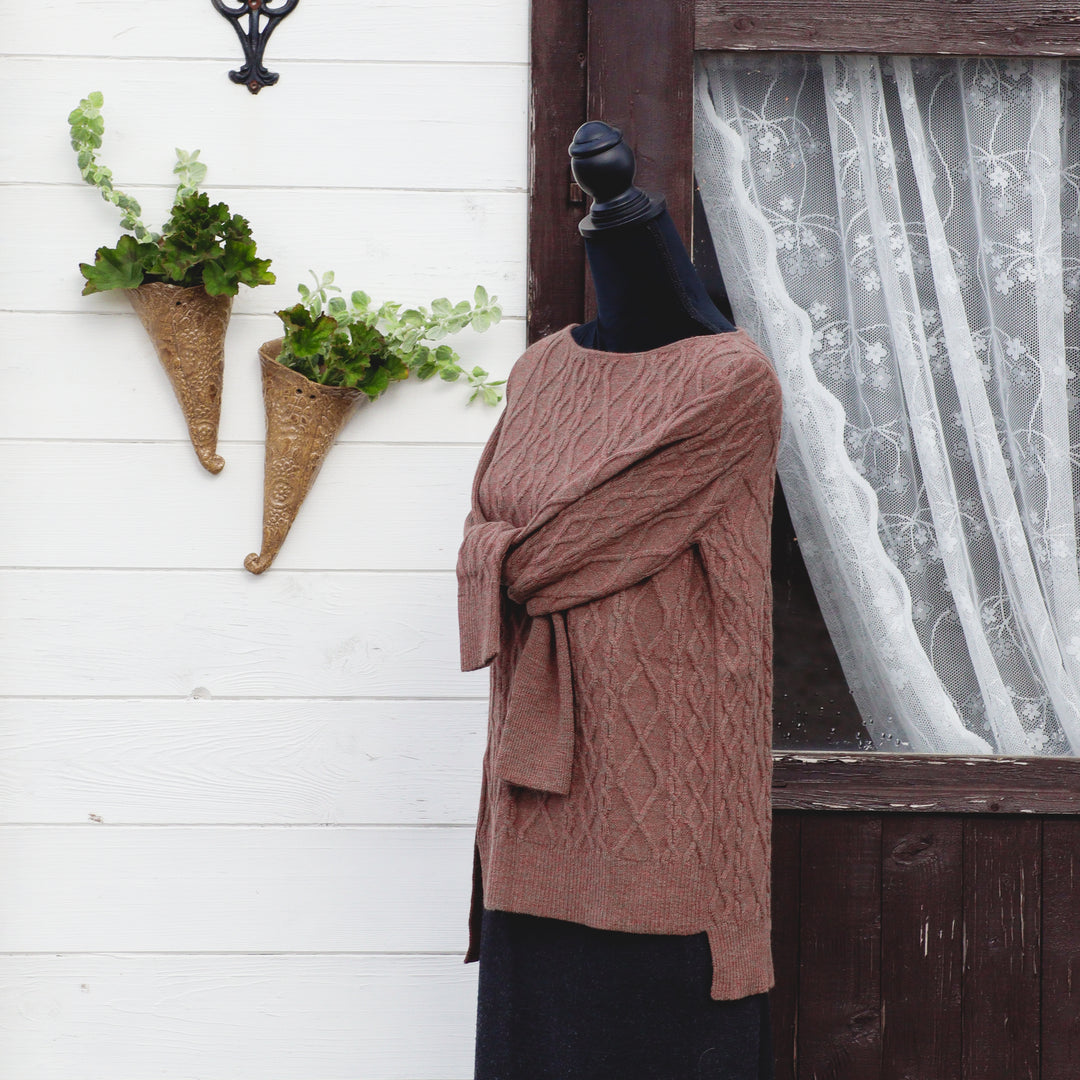 Baby alpaca wool sweater