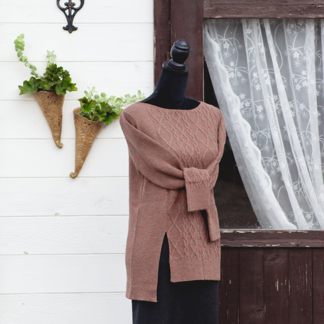 Baby alpaca wool sweater