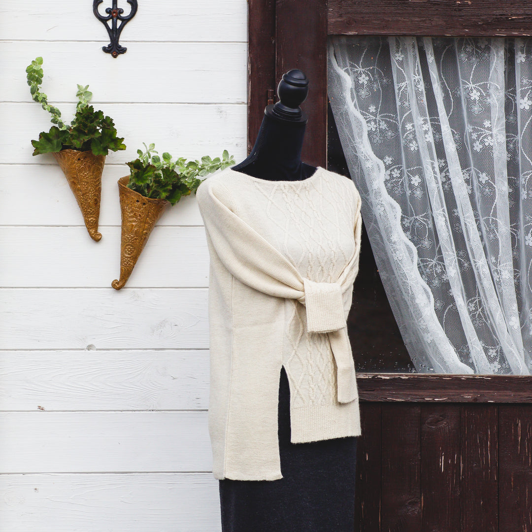 Baby alpaca wool sweater