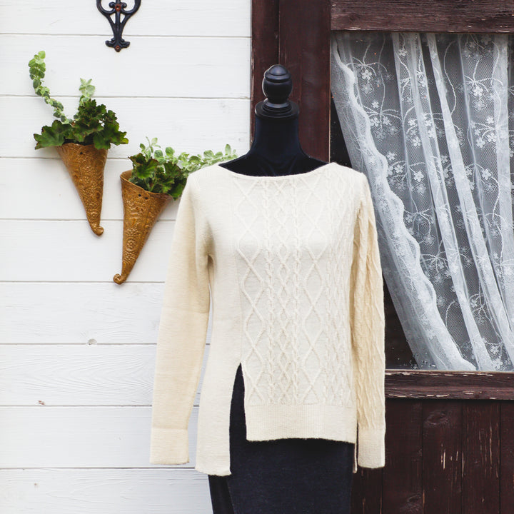 Baby alpaca wool sweater