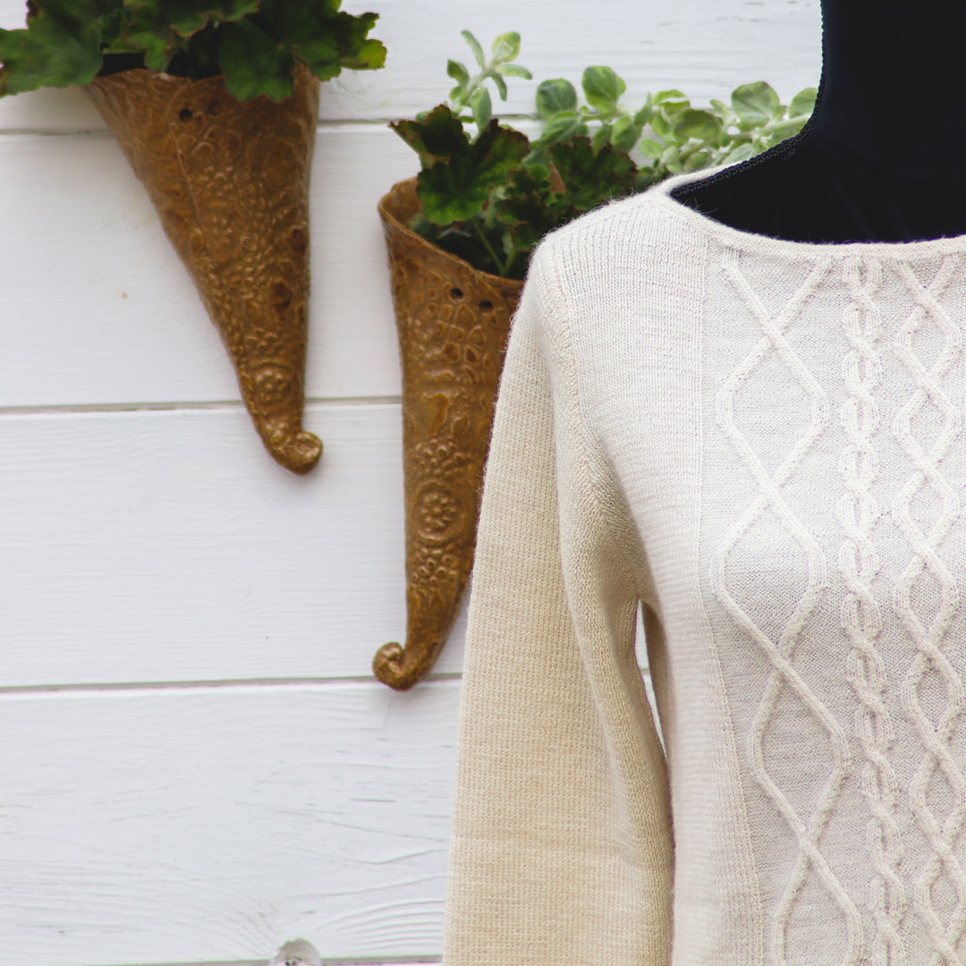 Baby alpaca wool sweater