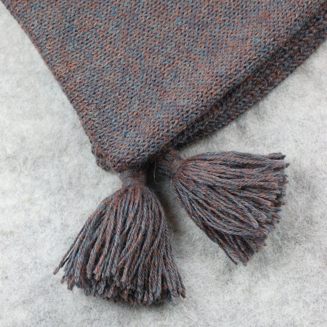 Two in one: poncho-scarf