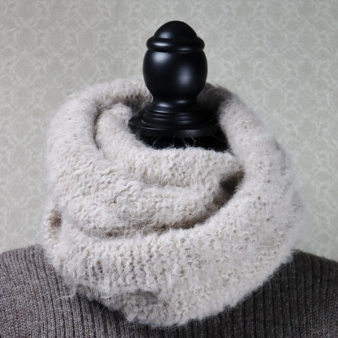 Alpakavillaga pehme rõngassall - Puffy