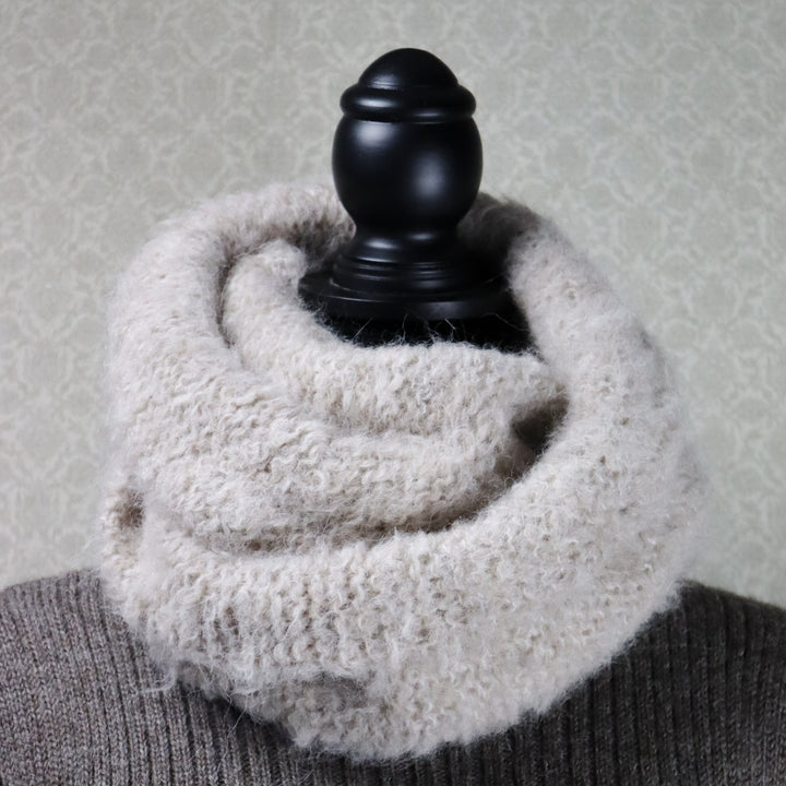 Alpakavillaga pehme rõngassall - Puffy