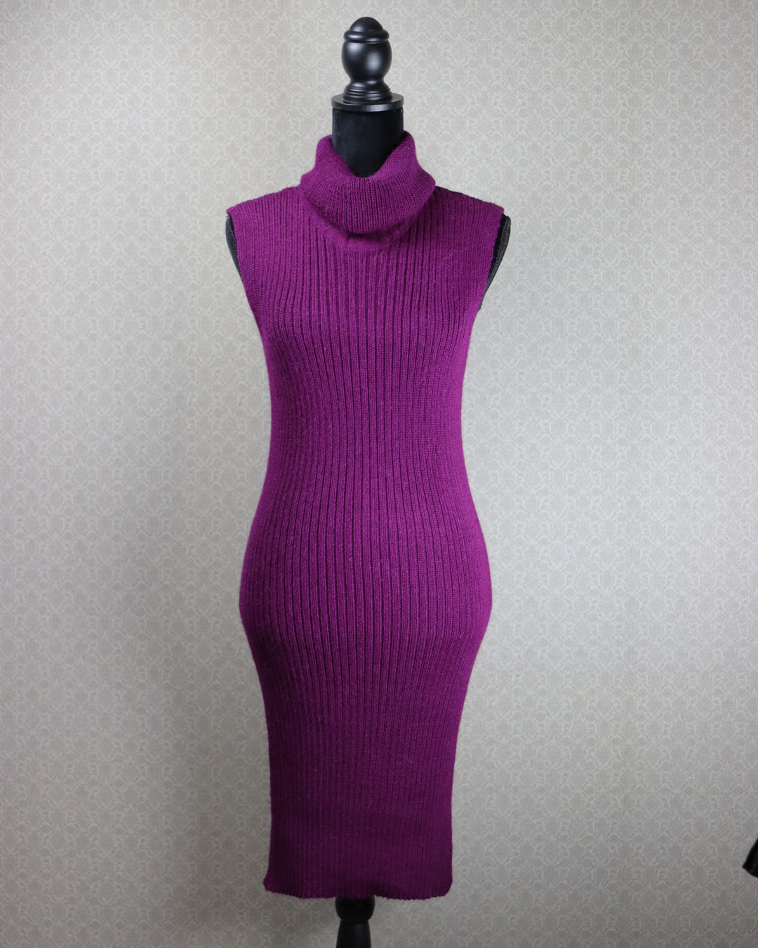 High-neck dress