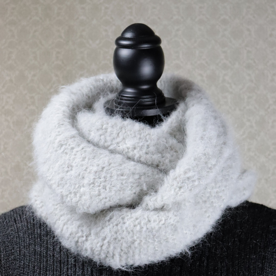 Alpakavillaga pehme rõngassall - Puffy