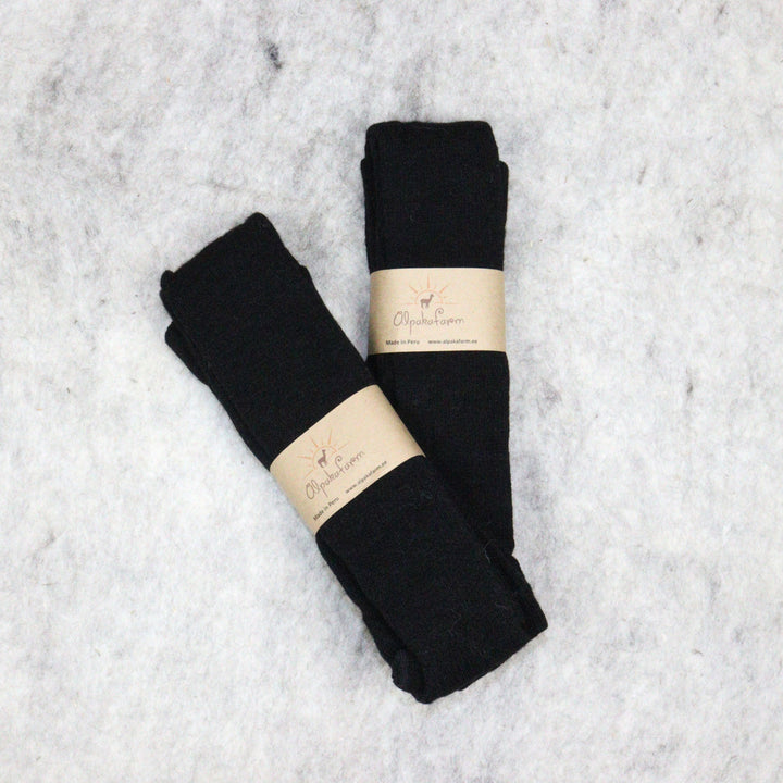 Warm alpaca wool leggings