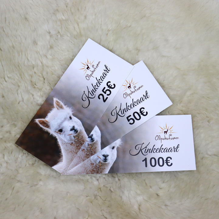 Kinkekaart (paberkujul)