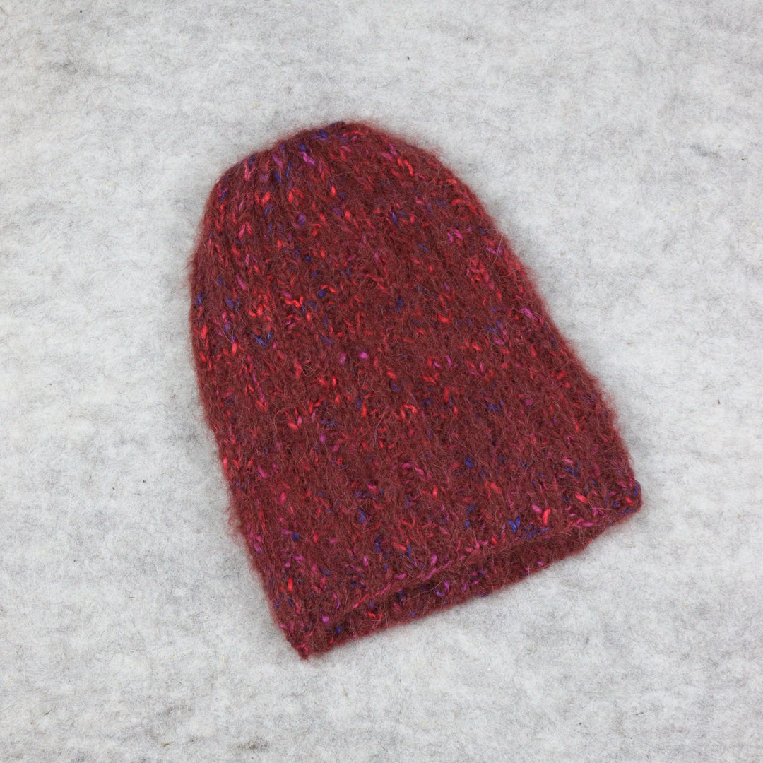 Hat made of blended yarn