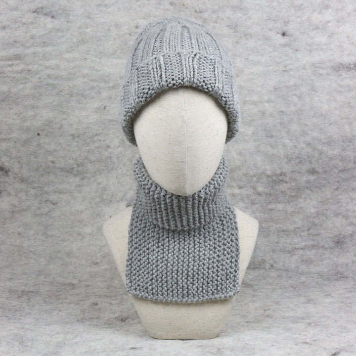 Baby Alpaca Wool Collar Scarf