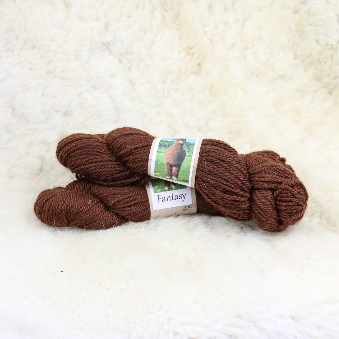 Farm yarn: 100% alpaca