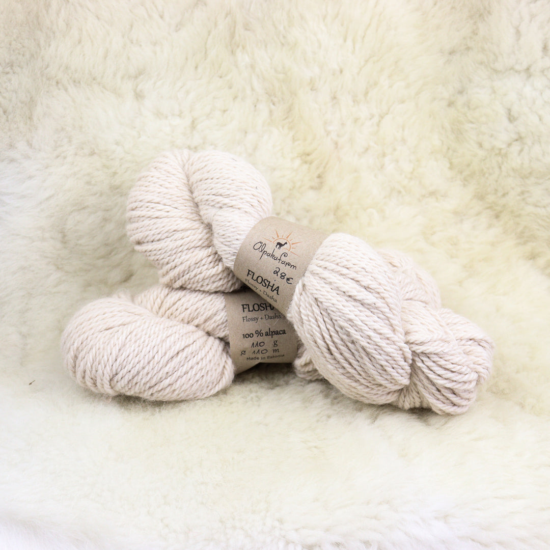 Farm yarn: 100% alpaca