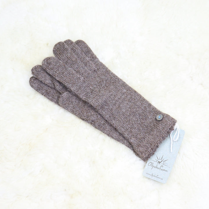 100% alpaca wool gloves