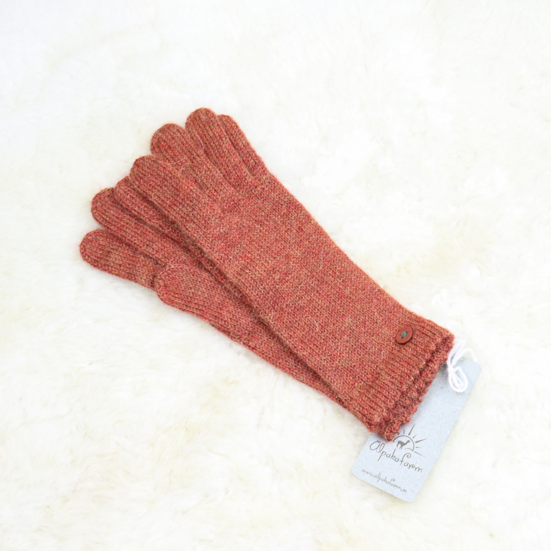 100% alpaca wool gloves