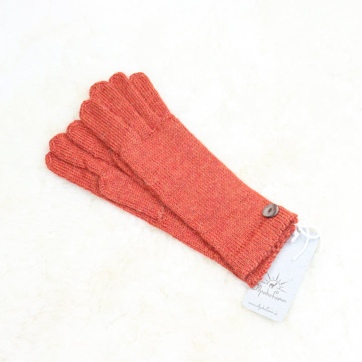 100% alpaca wool gloves