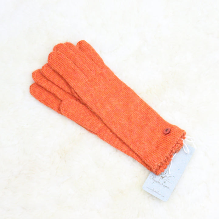100% alpaca wool gloves