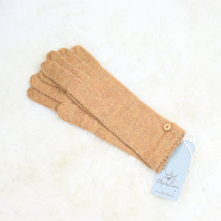 100% alpaca wool gloves