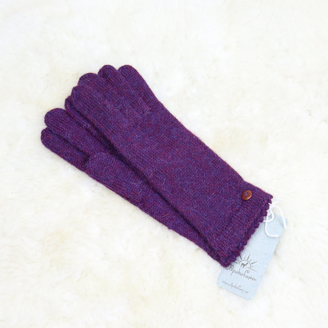 100% alpaca wool gloves