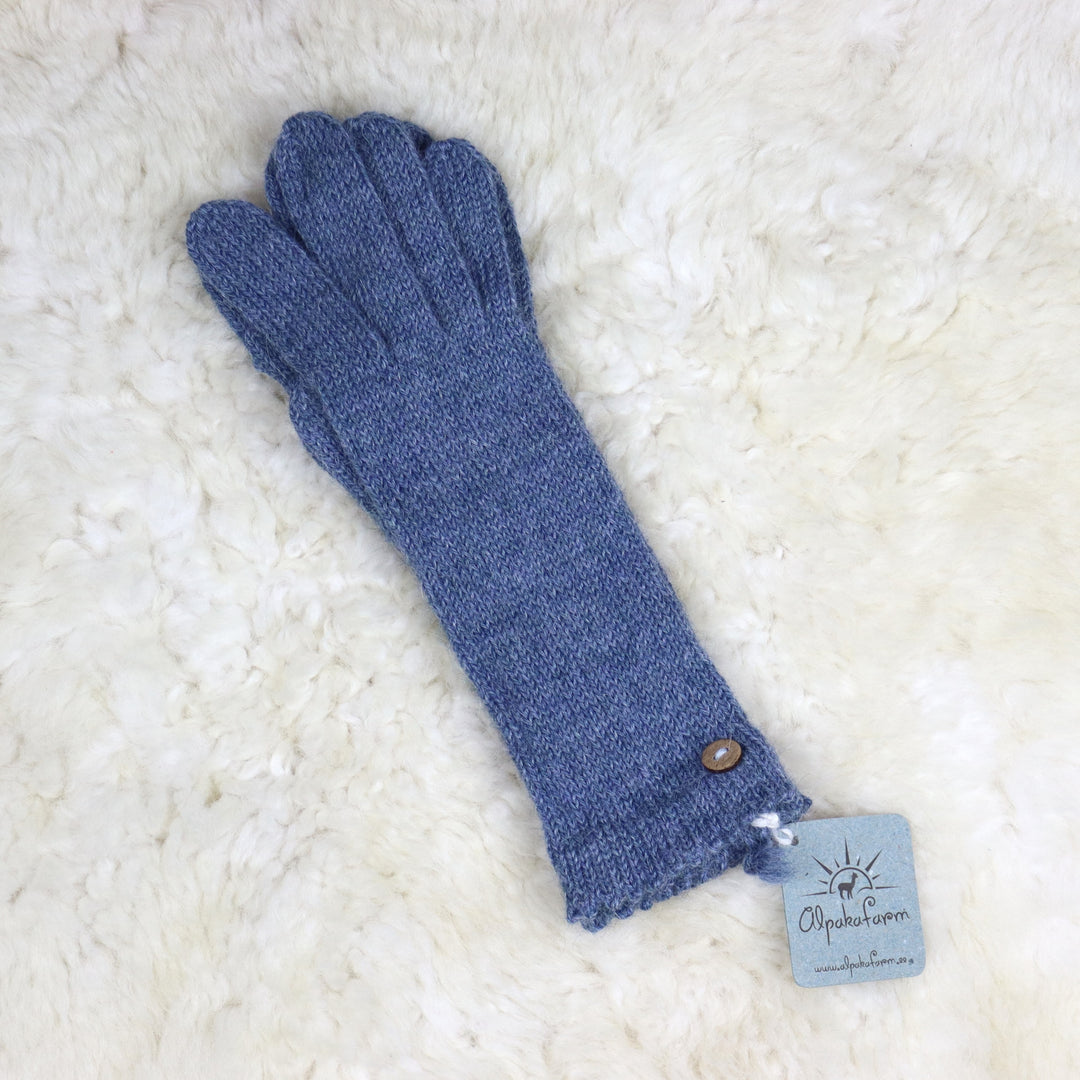 100% alpaca wool gloves