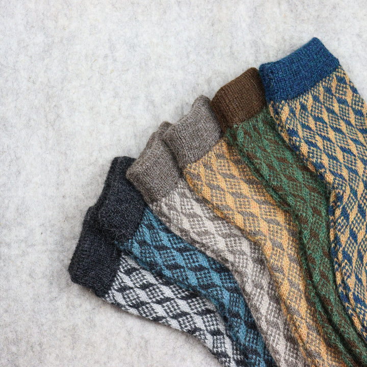 BACK IN STOCK! 100% alpaca wool men&